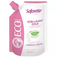 Acheter Saforelle Solution soin lavant doux Eco-recharge/400ml à LA TRINITÉ