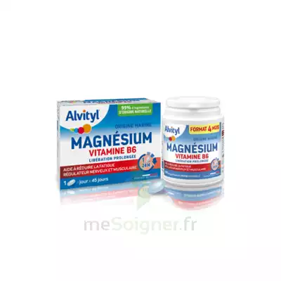 Alvityl Magnésium Vitamine B6 Libération Prolongée Comprimés Lp B/45 à LA TRINITÉ